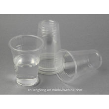 PP, PS Copies en plastique transparent Drinking Cups Water Cup